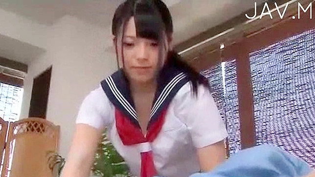 Sultry Japanese Babe Enjoys Sensational Cock Riding