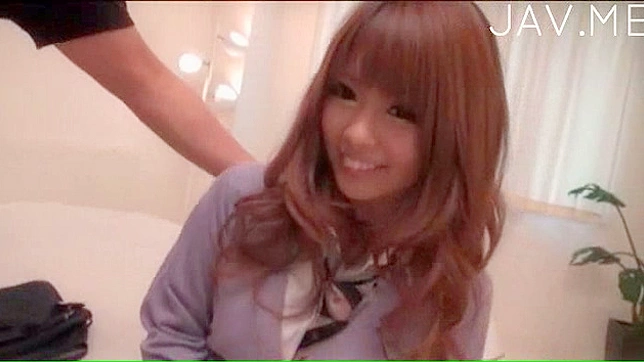 Sizzling Japanese Chick Licks Hard Cock Before Rough Sex