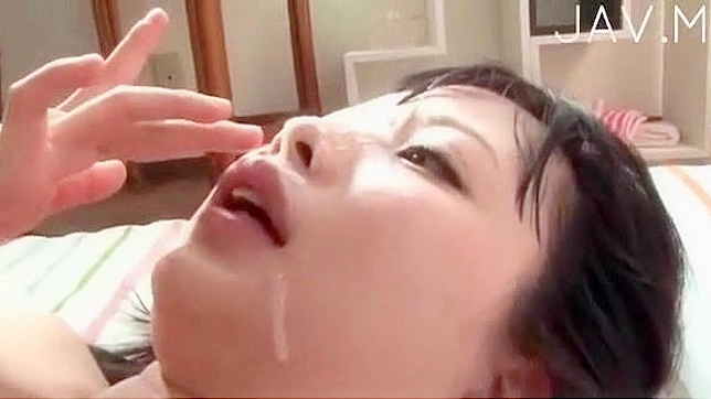 Beautiful Cum Craving Babe Gets Facialed After Tenacious Fuck