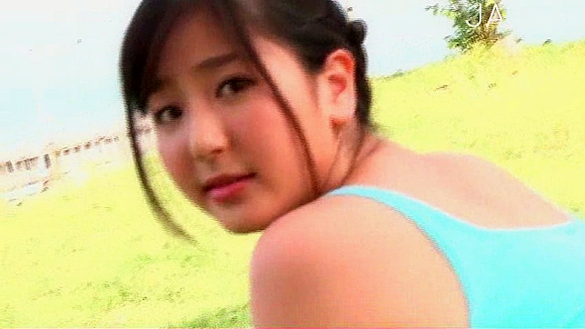 Naughty Teen 18+ Teasing Outdoors in Her Sexy Panties Showdown