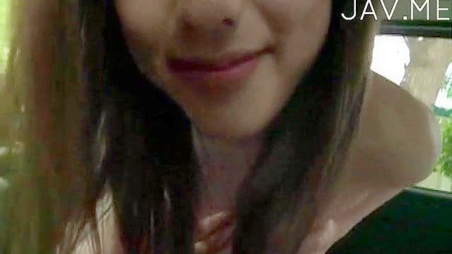 Hungry Japanese Babe Displays Her Natural Curves Seductively