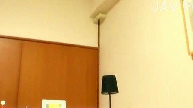 Adorable Asian Cutie Relishes Huge Pole's Sweetness Skillfully