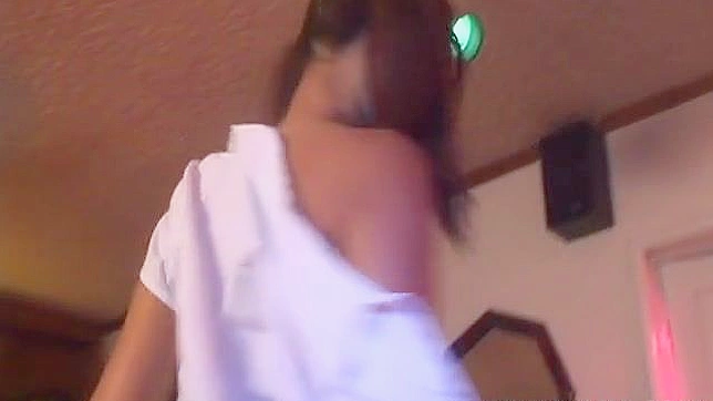 Bad Pigtailed Asian Girl 18+ Rides His Thick Big Boner Hard