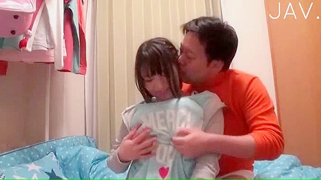 Seductive Japanese Cock Sucker Gives Intimate Blowjob Indoors