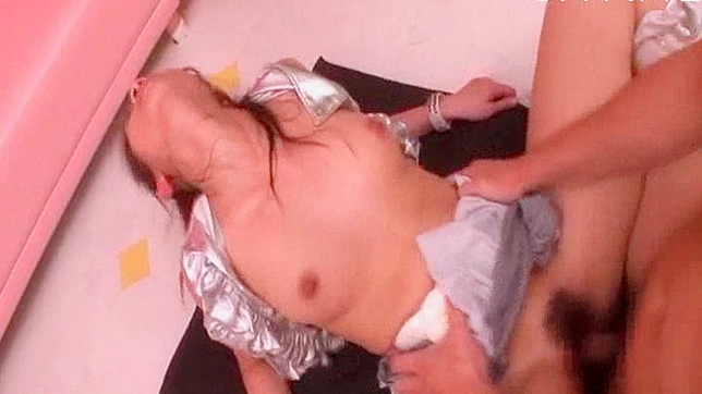 Facial Orgasm by Cum-Thirsty Beauty After Nasty Gang Bang Sex