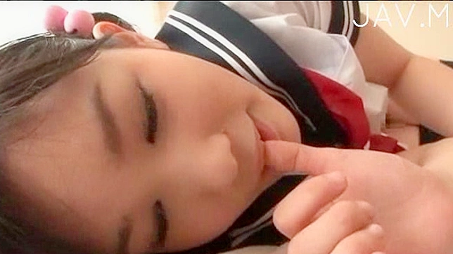 Japanese Girl 18+ Gets Her Mouth Stuffed Full by Thick Cock