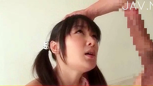 Japanese Man Gives Her Orgasmic Vegetable Pussy Drilling Fun
