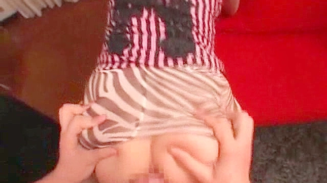 Naughty Japanese Schoolgirl 18+ Upskirted & Sucking Big Cock Hard