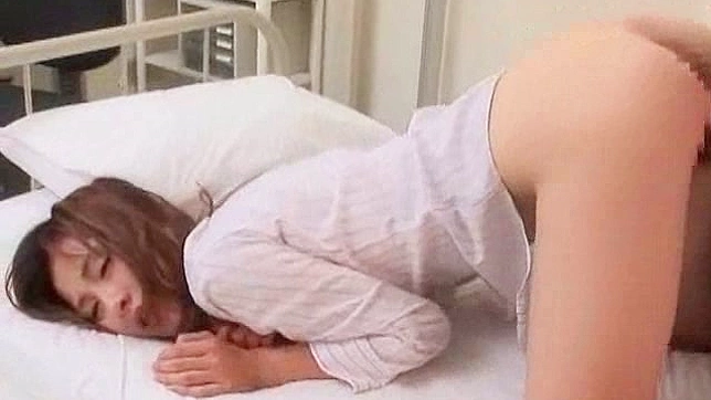 Sensual Curly Haired Japanese Queen Masturbating Her Pussy