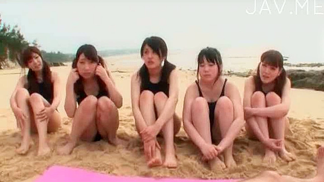 Beachside Orgasms With Naughty Japanese Blowjob Action