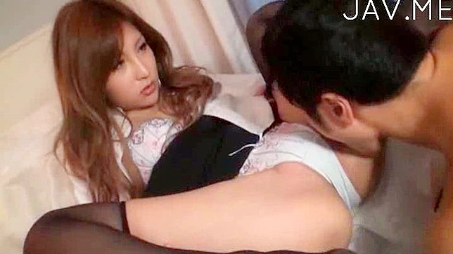 Hot Japanese Babe Gets Well Fucked by Hung Stud