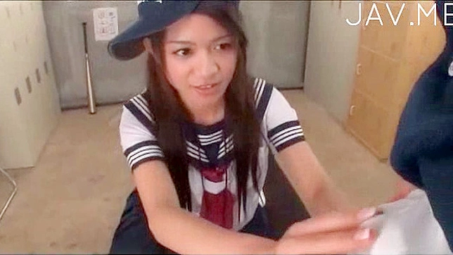 Sultry Japanese Beauty in White Panties Loves Her Sex Toy