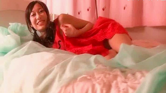 Seductive Tease - She Strokes Her Perfect Body Slowly