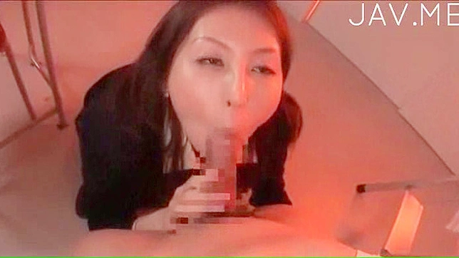 Sizzling Hot Asian Deepthroats Cock For Pleasure