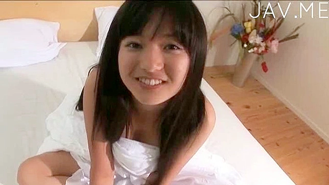 Folded Japanese Chick Toying Pussy for Ed's Pleasure Moments