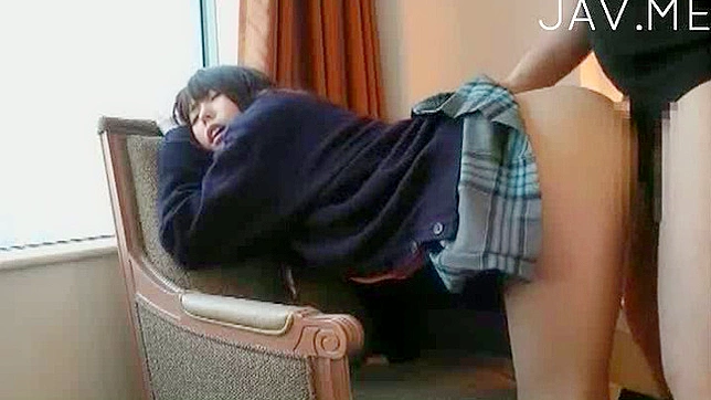 Hot Japanese Babe Screams Ecstatically During Pantyhose Fuck Adventure