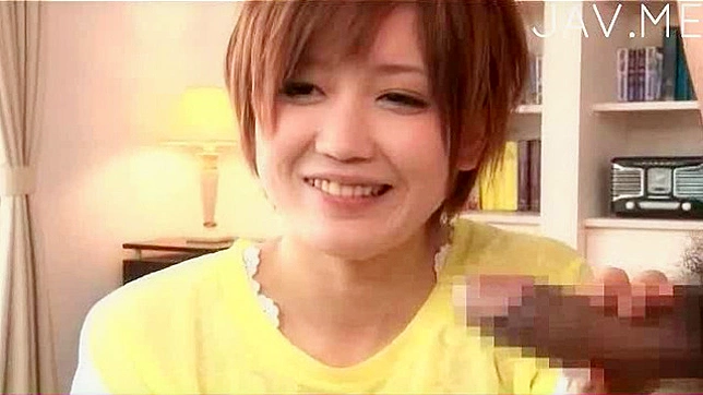 Japanese Beauty Gets Her Tight Pussy Stretched by Two Horny Guys