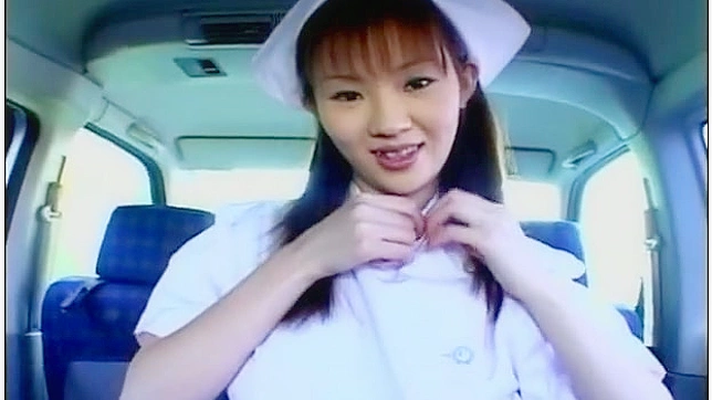 Nurse In Uniform Gives Hot Blowjob For Pleasure Ride