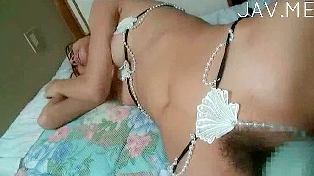 Hot Japanese Angel Seductively Sucks His Thick Cock Passionately