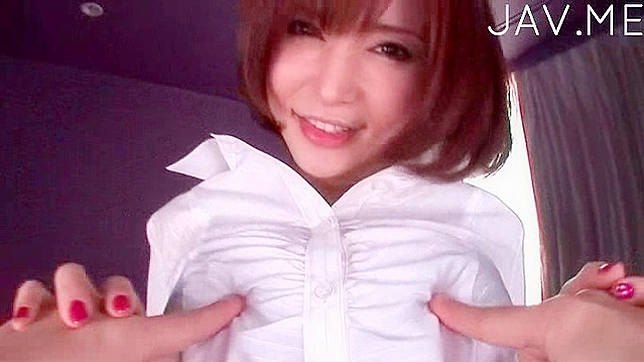 Elegant Japanese Sweetheart Gives Steamy Office Blowjob and Ride