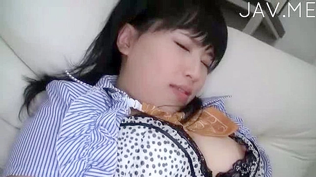 Two Hot Japanese Beauties Take Turns Sucking His Big Cock In Room