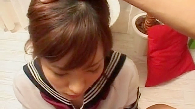 Hot Amateur Girl 18+ Kneels To Suck Huge Sex Toys Deeply