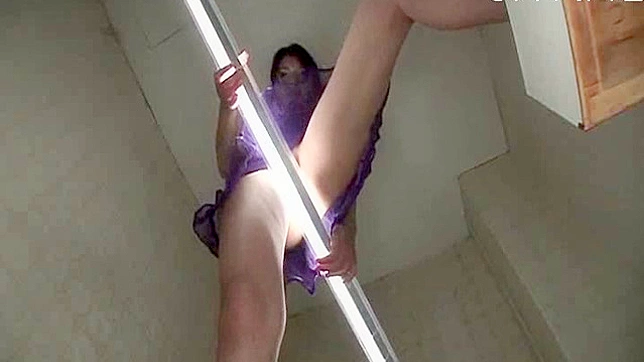 Japanese Chick Feasts Her Beasty Pussy on Hot Pleasure