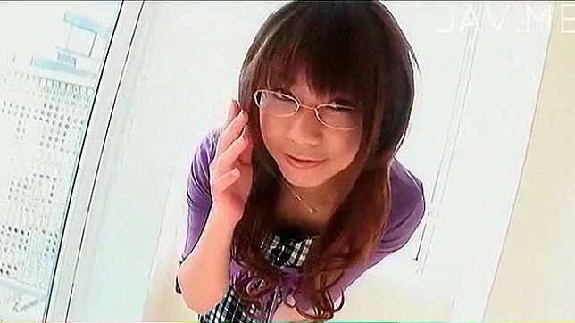 Sizzling Busty Japanese Nymph Takes A Deep Shag On Her Back