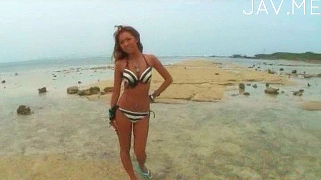 Naughty Asian Gets Pleasured With Carrots For Hot Orgasms