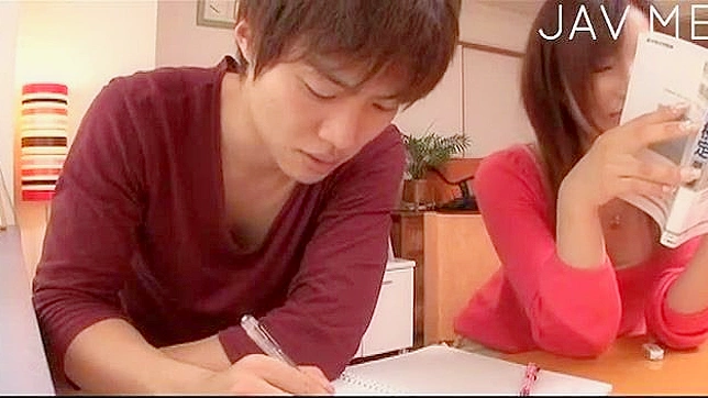 Sultry Brunette Flashes Juicy Boobs to Her Friend Seductively