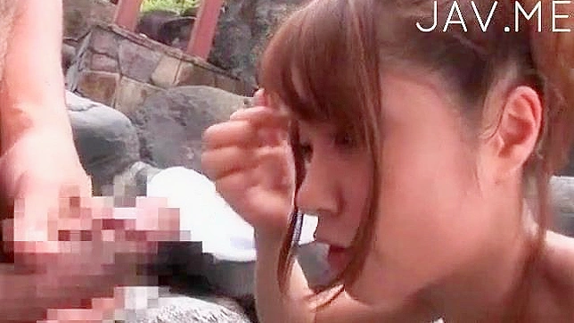 Asian Temptress Fucks Redhead Amidst Scenic Beauty Blissfully