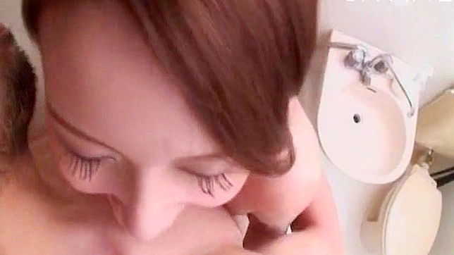 Sultry Girl 18+ Lathers Cock Before Deep Throat Blowjob Action