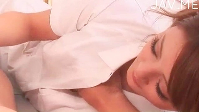 Sexy Nurse With Round Eyes Swallows Cock Passionately