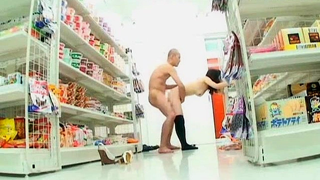 Sizzling Mature Woman Fucks Young Shop Assistant Publicly