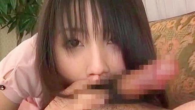 Hot Cutie Tenderly Sucks Thick Hairy Cock Deep
