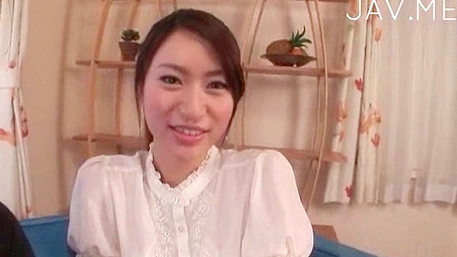 Chubby Japanese Cutie Greedily Sucks Massive Manhood