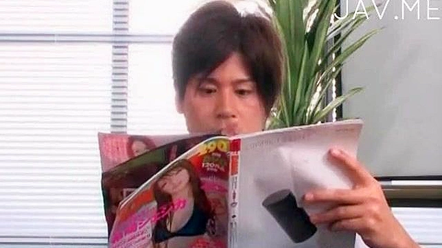 office babe sucks boss's cock then rides him hard for pleasure