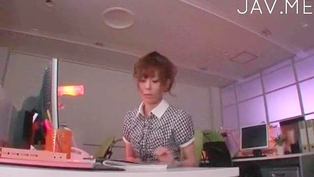 office babe sucks boss's cock then rides him hard for pleasure