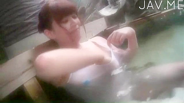 Sultry Busty Babe Teasing Sensually In The Jacuzzi Spa