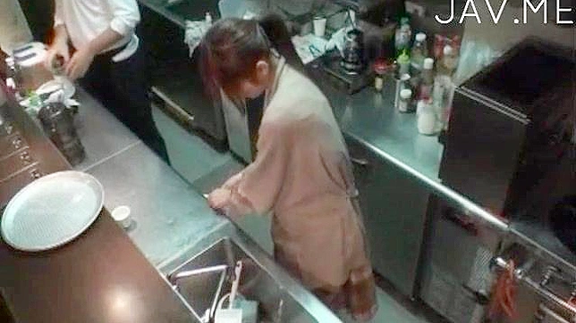 Cute Asian Beauty Gets Hands-On Fondled Explicitly at Cafe