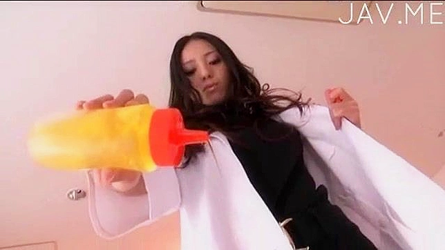 Seductive Brunette Nurse Craves Fat Dong for Lustful Pleasure