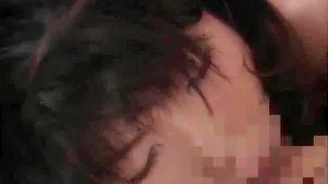 Hot Asian in Fishnets Gives Seductive Blowjob Delightfully