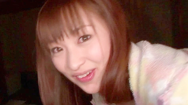 Passionate Redhead Jap Chick Kissing BF Before Hot Sex Scene