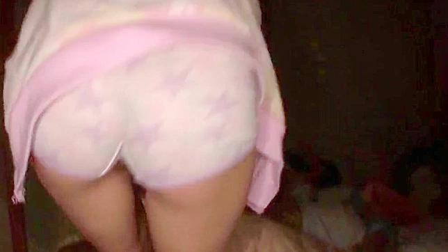 Cute Japanese Sweetheart Strips Down Elegantly Alone in Room