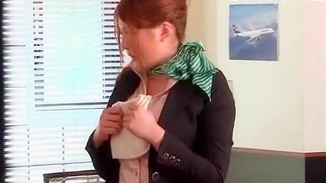 Japanese Chick With Big Boobs Teases Men With Her Sexy Beavers