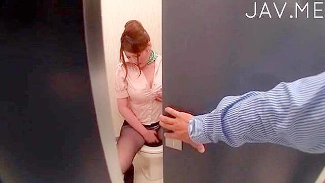 Japanese Lass with Big Hooters Drills Twat With Hard Toy