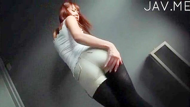 Asian Teen 18+'s Pantyhosed Feet Tease and Thrill Lucky Guy Wildly