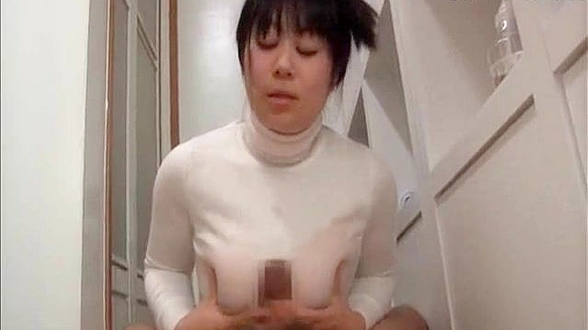 Kneeling Lovely Babe Gives Blazing Blowjob to Tasty Dong
