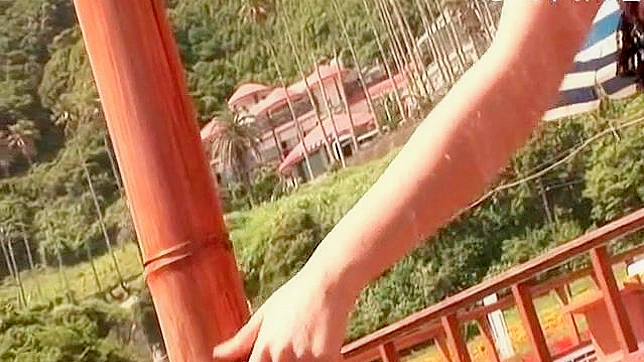 Steamy Teen 18+ Poses Solo Outdoors Wearing Seductive Costume