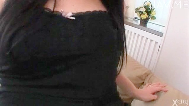 Big-Titted Japanese Gets Harshly Pounded by Horny Stud